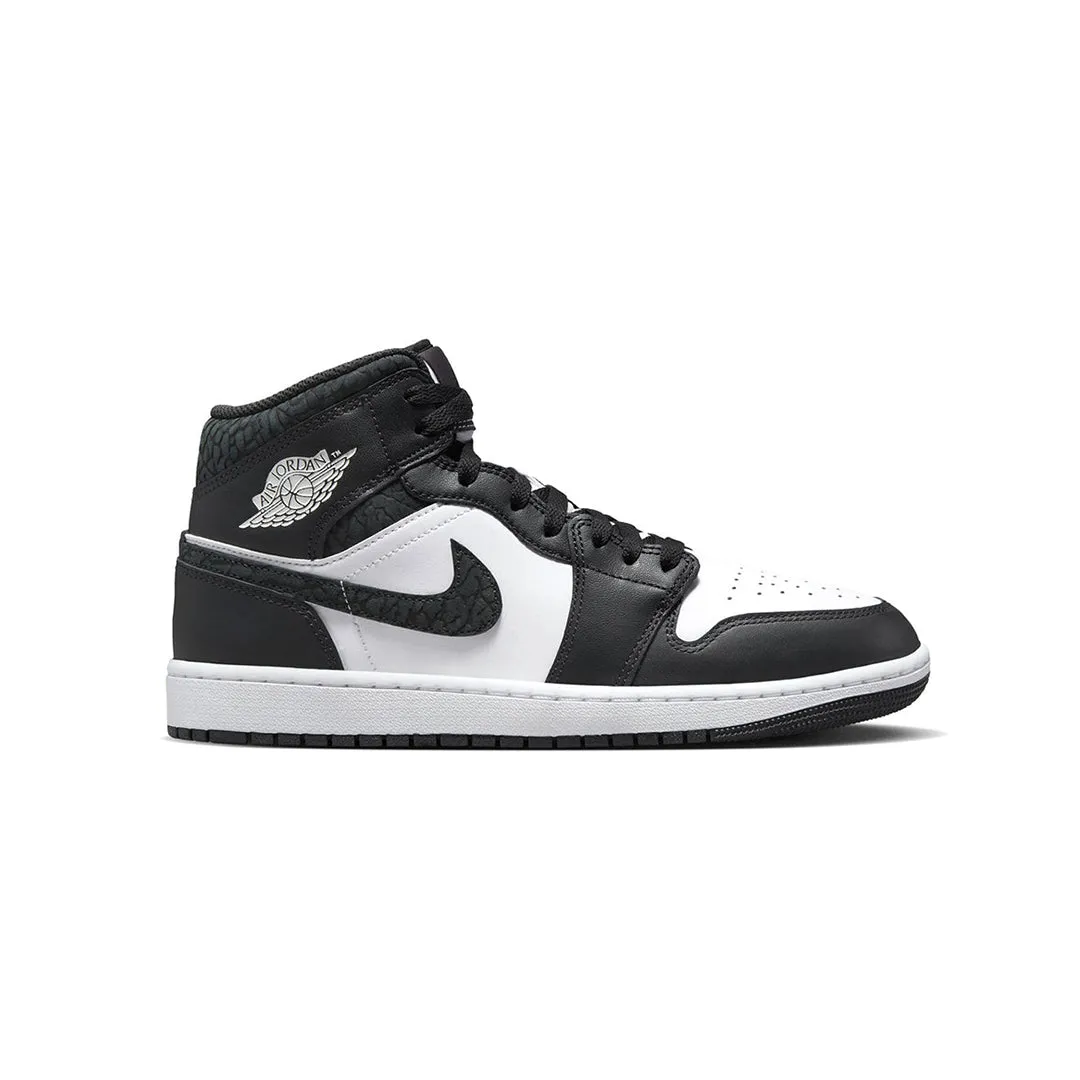 Air Jordan 1 Mid 'Panda Elephant/Off Noir' Sale