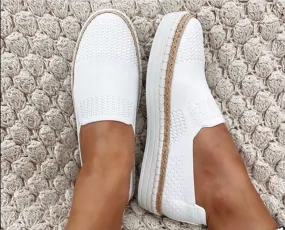 Assorted Queen Knit Slip on Sneakers