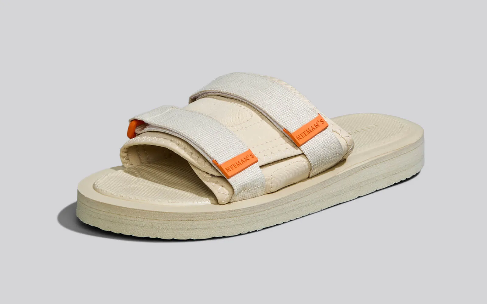 Breezy Fluff Sandals : Beige