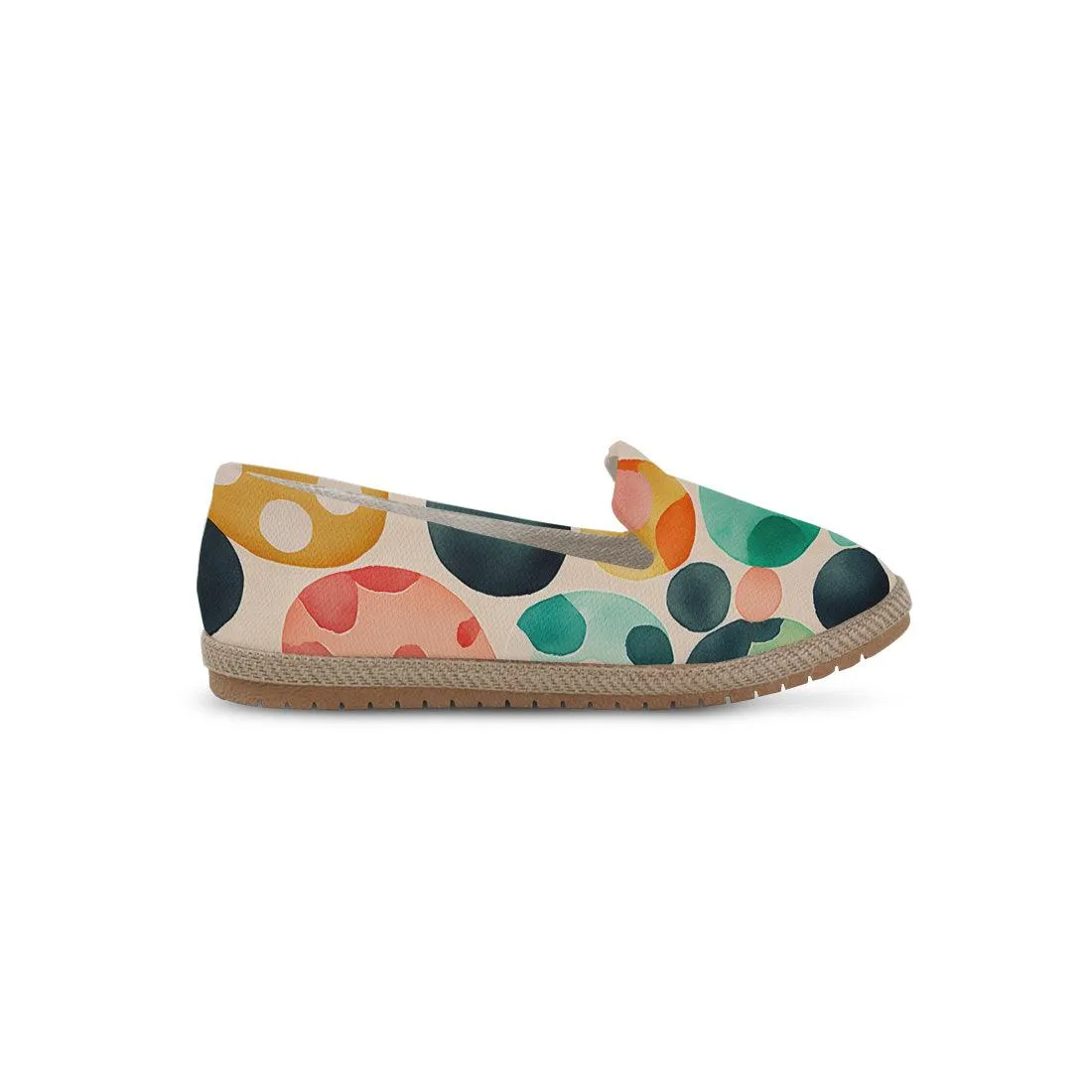 Bright Circles Nook Espadrille