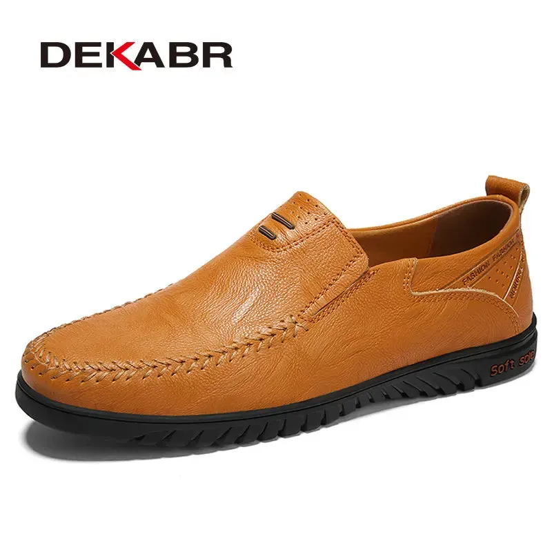 Casual Shoes Soft Men Loafers Breathable Slip On Driving Men Shoes Plus Size