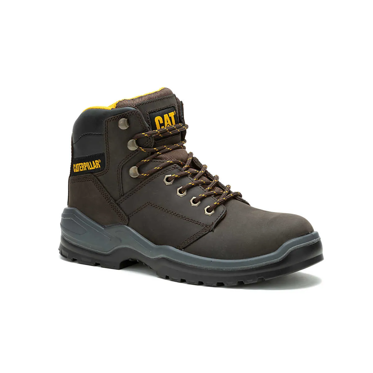 Caterpillar Men's Striver Steel Toe Work Boot Brown | P91672