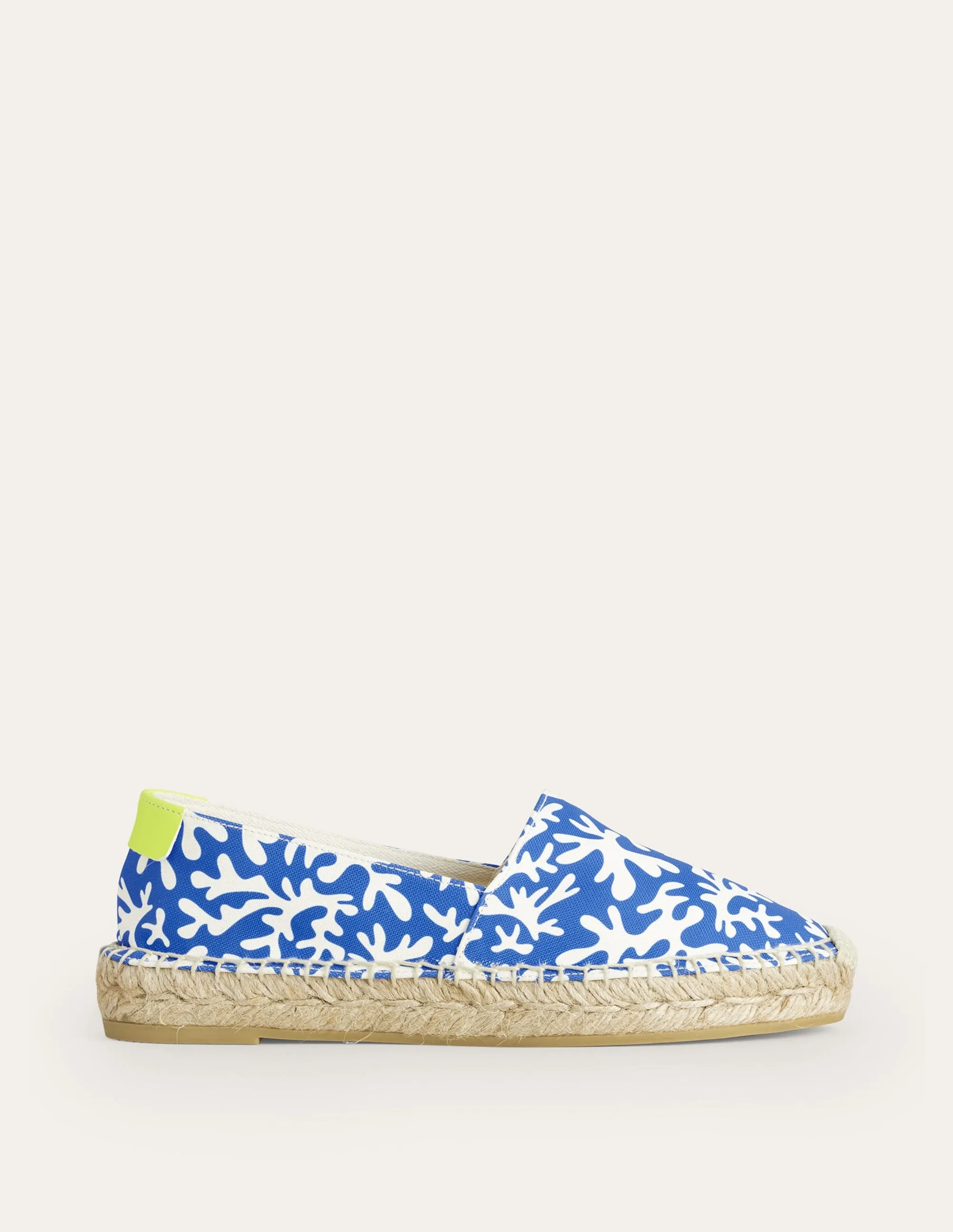 Classic Flat Espadrilles-Moroccan Blue