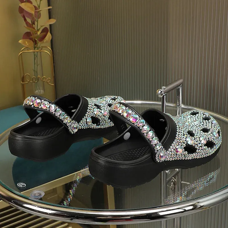 Comfy Rhinestone  Sandals