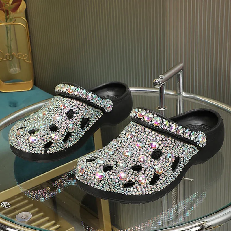 Comfy Rhinestone  Sandals