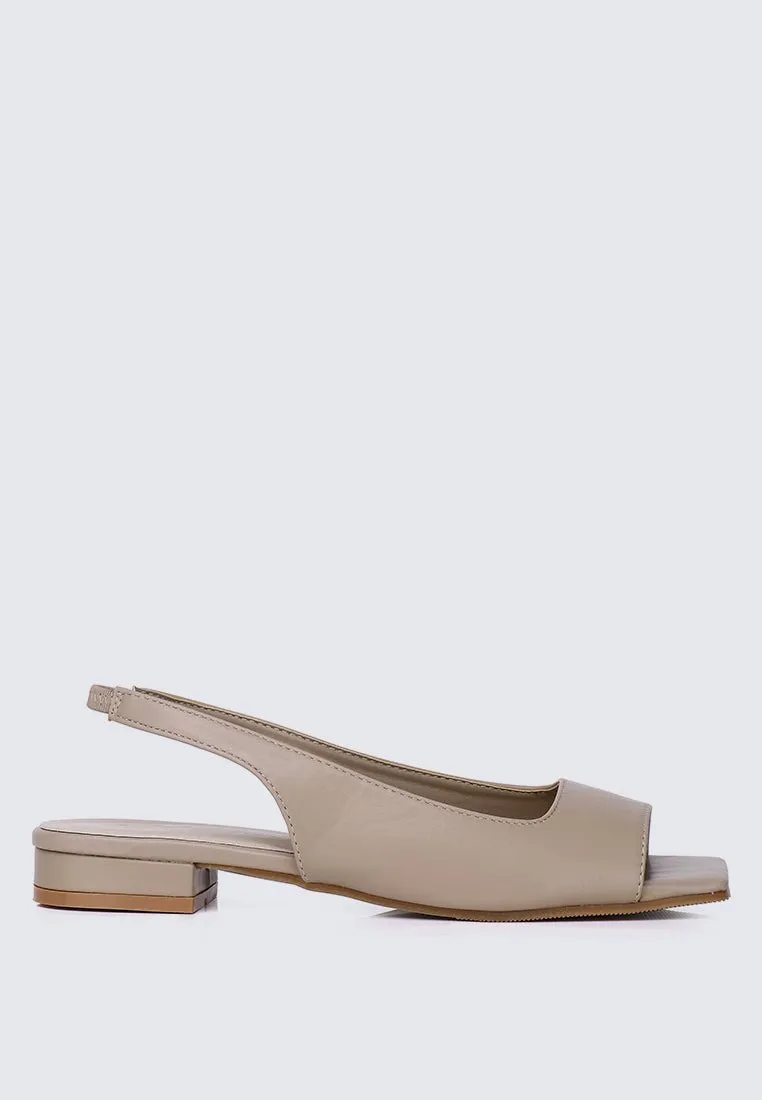 Eliz Comfy Sandals Almond