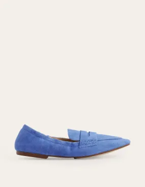 Flexible Sole Loafers-China Blue