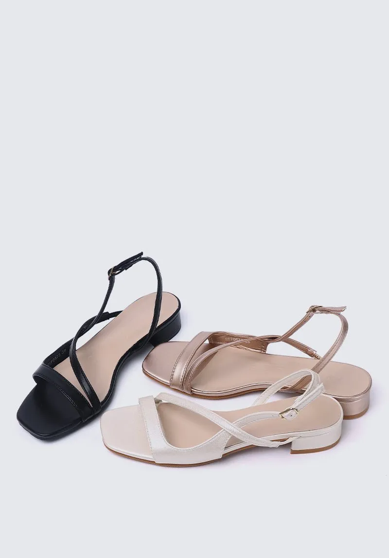 Kathy Comfy Sandals In Pearl