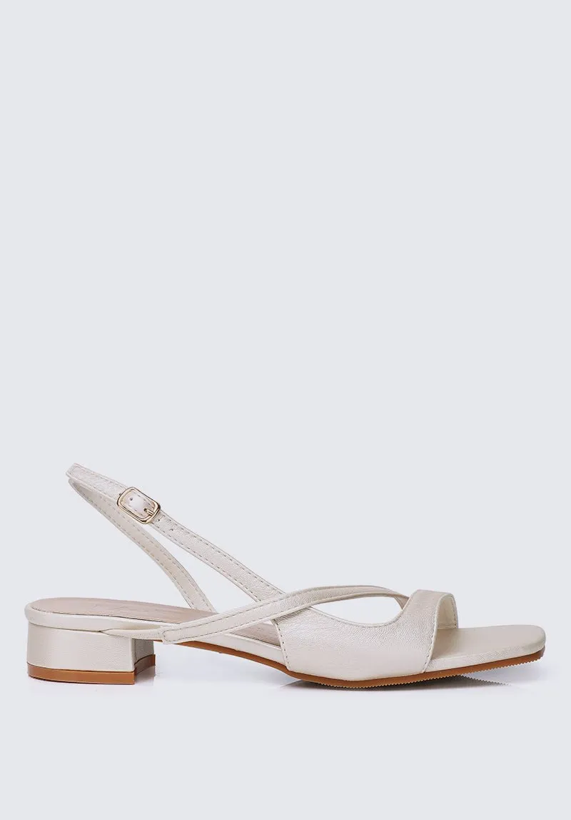 Kathy Comfy Sandals In Pearl