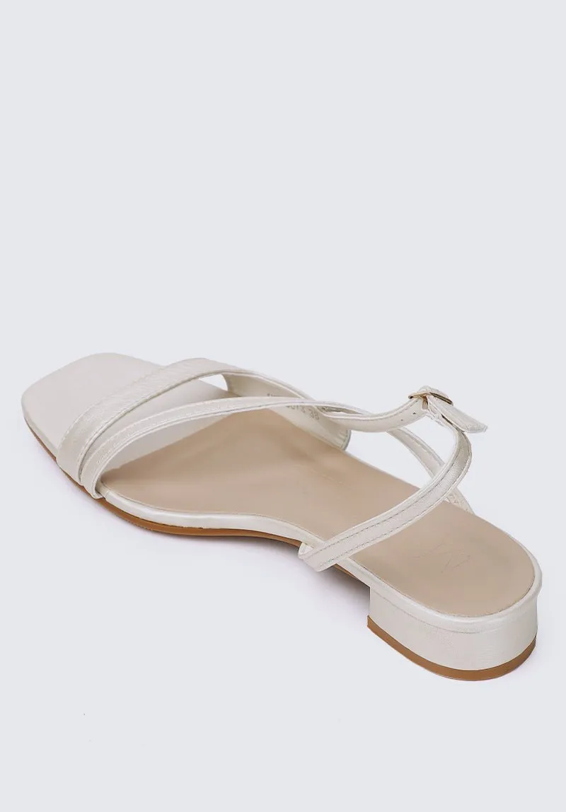 Kathy Comfy Sandals In Pearl