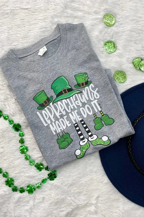 LUCKY LEPRECHAUNS- GREY