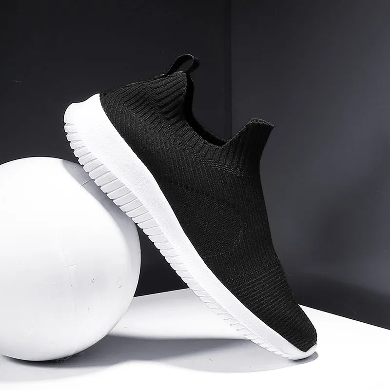 Men's Sneaks Summer Men's Shoes Casual Sneakers Breathable Sock-like Shoes