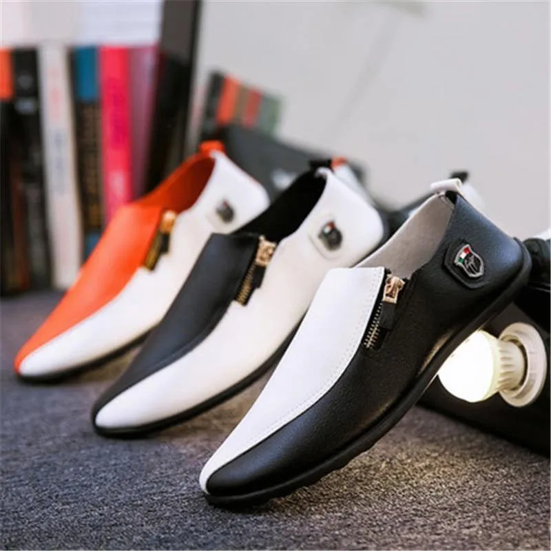 Men's Soft Leather Slip On Loafers