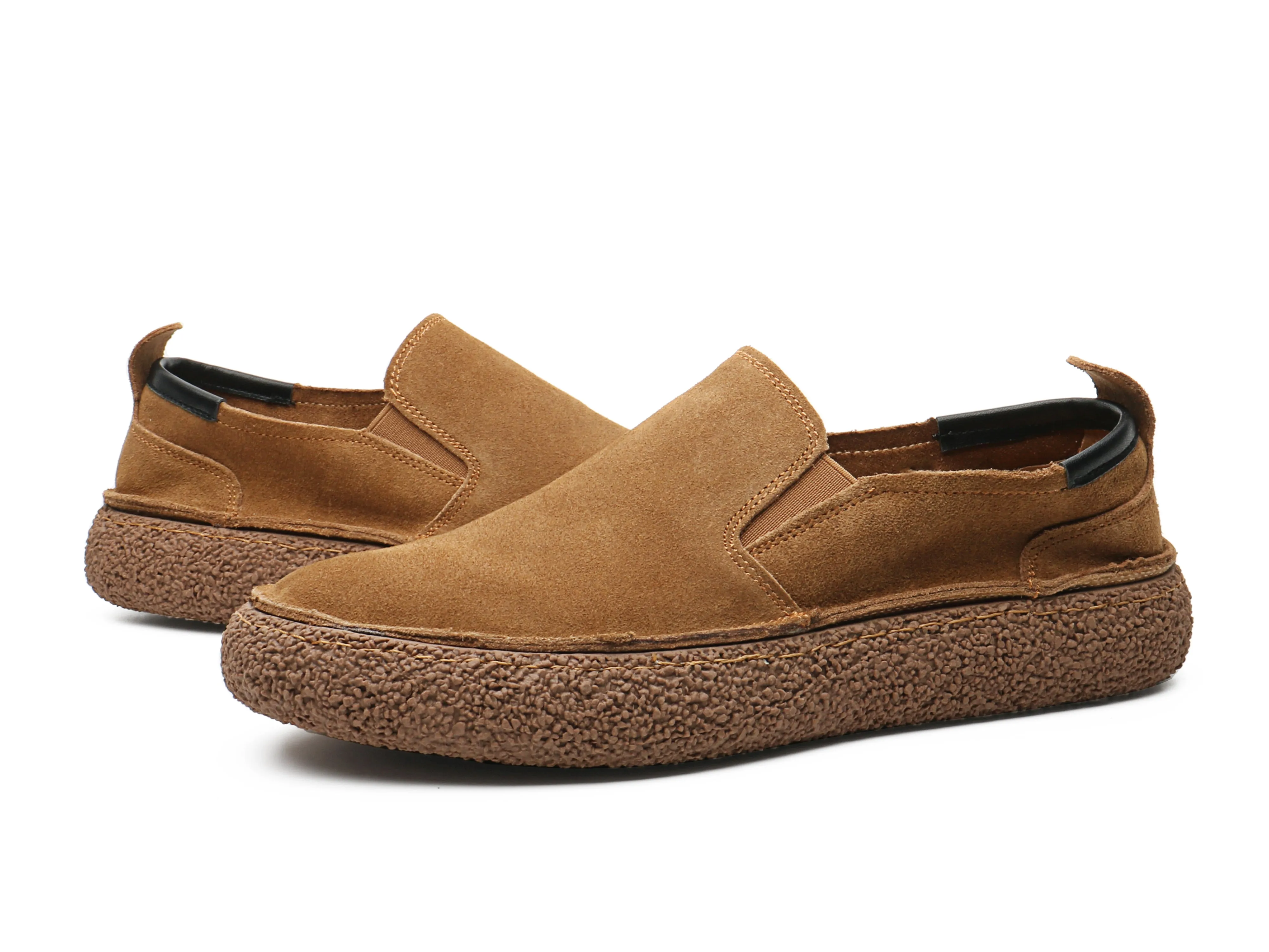 Men's Suede Flat Slip On Loafers