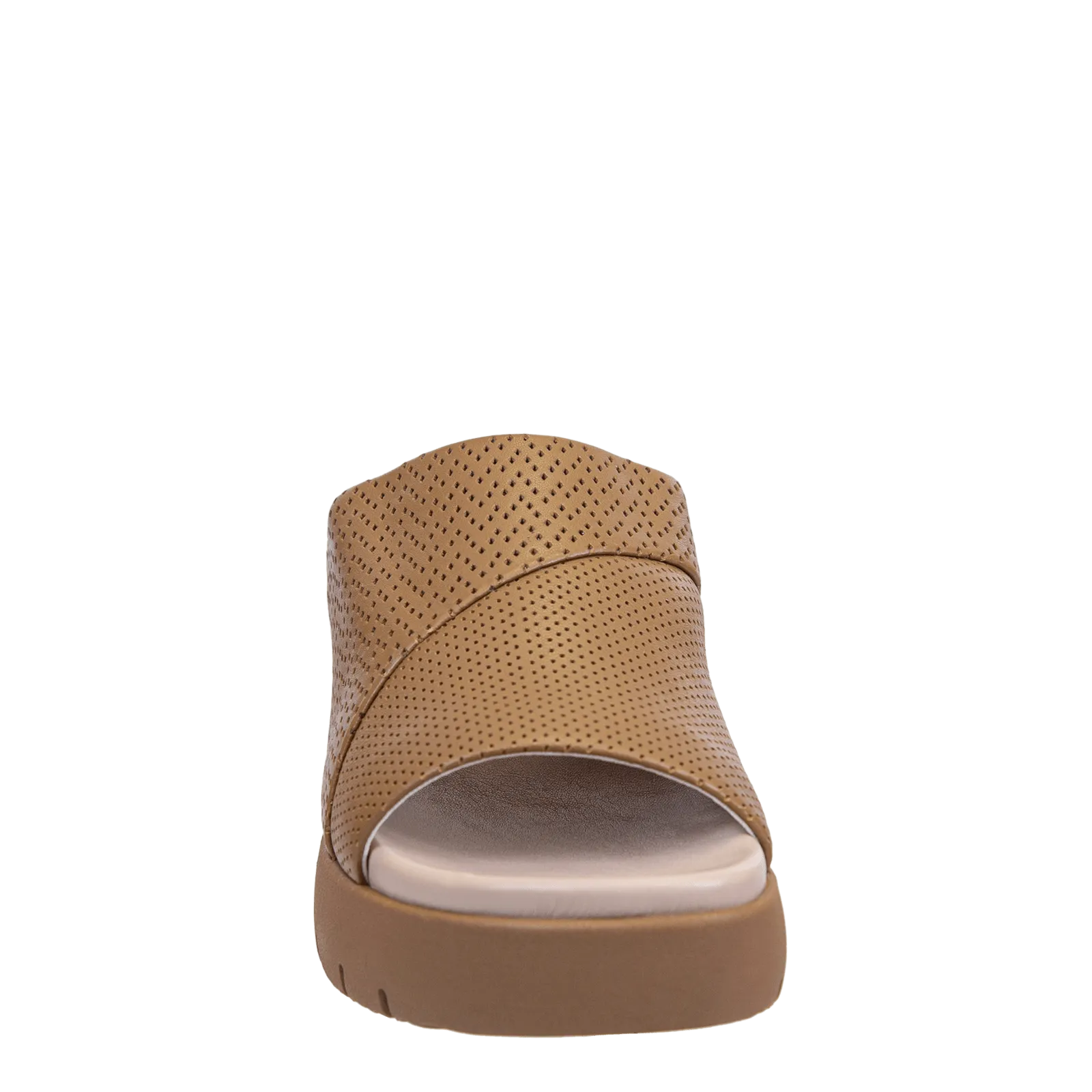 NORM in BROWN Wedge Sandals