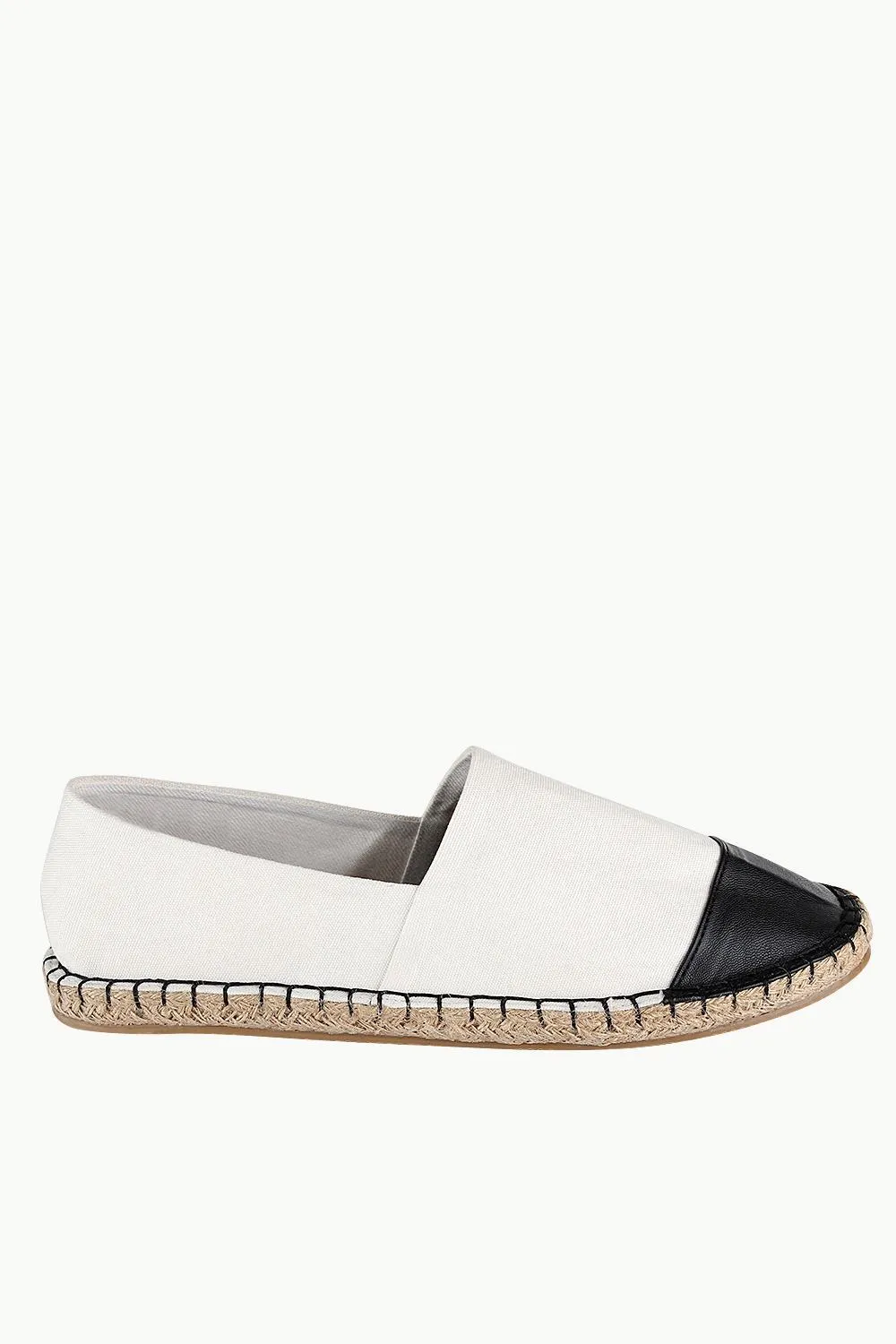 PU Block Solid Espadrilles