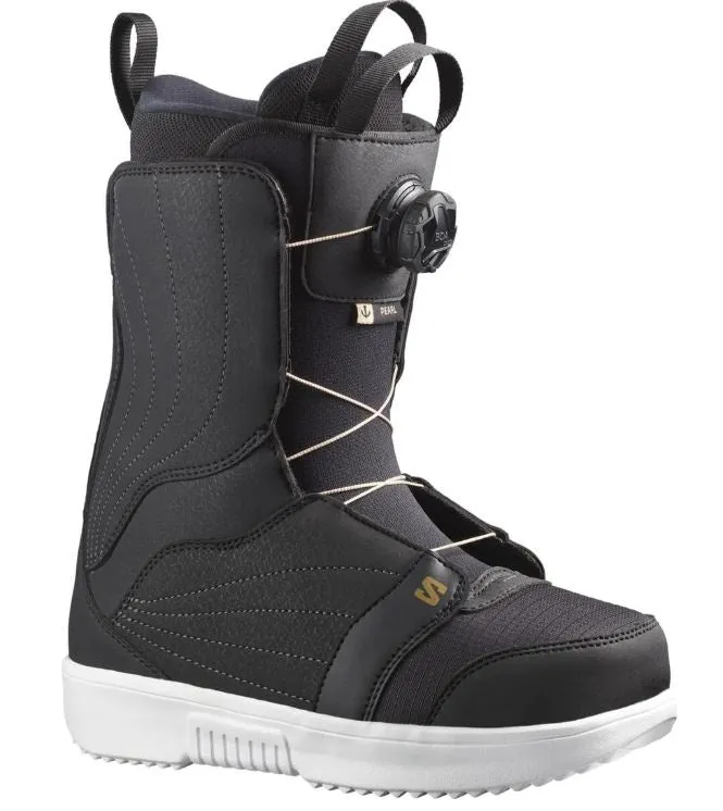 Salomon Pearl BOA Women's Snowboard Boot 2024 - Black