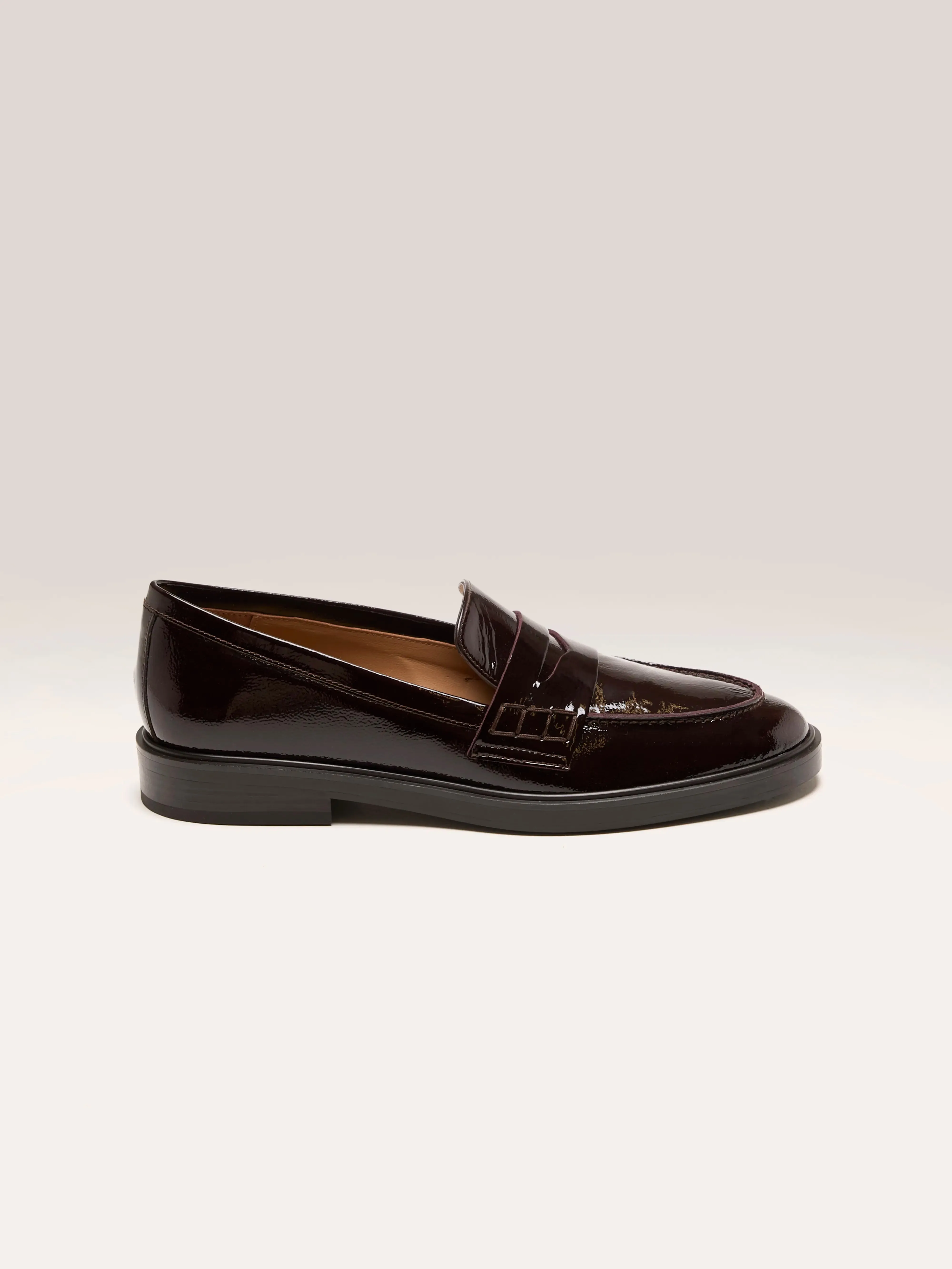 Sara Loafers  (242 / W / BURGUNDY)