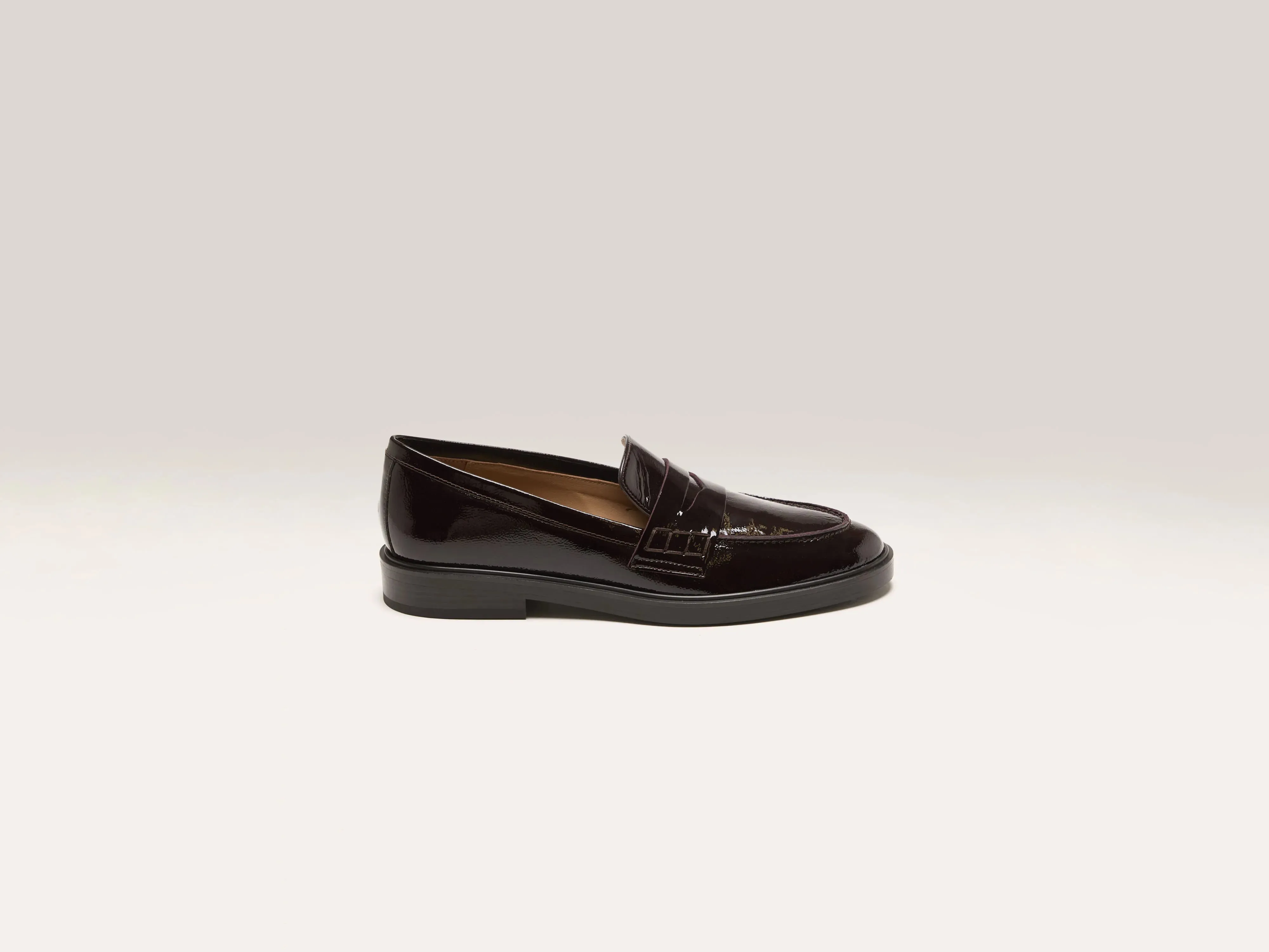 Sara Loafers  (242 / W / BURGUNDY)