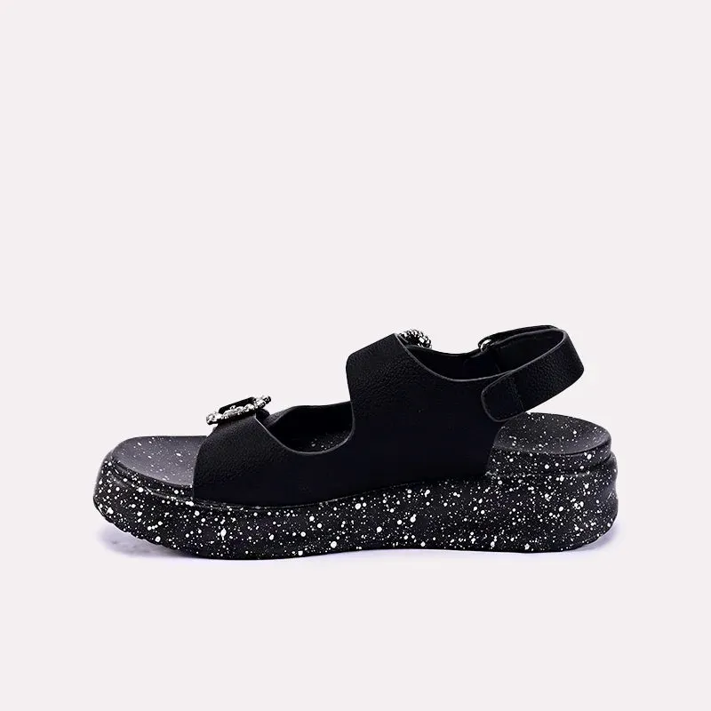 Skye Black Comfy Sandals 0421312