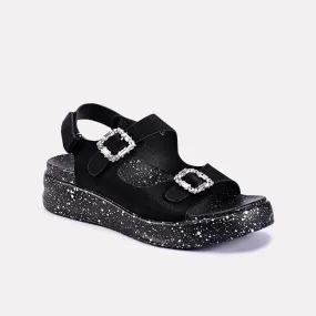 Skye Black Comfy Sandals 0421312