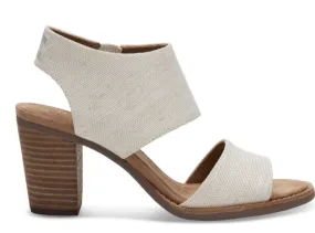 TOMS Ivory Cutout Sandals