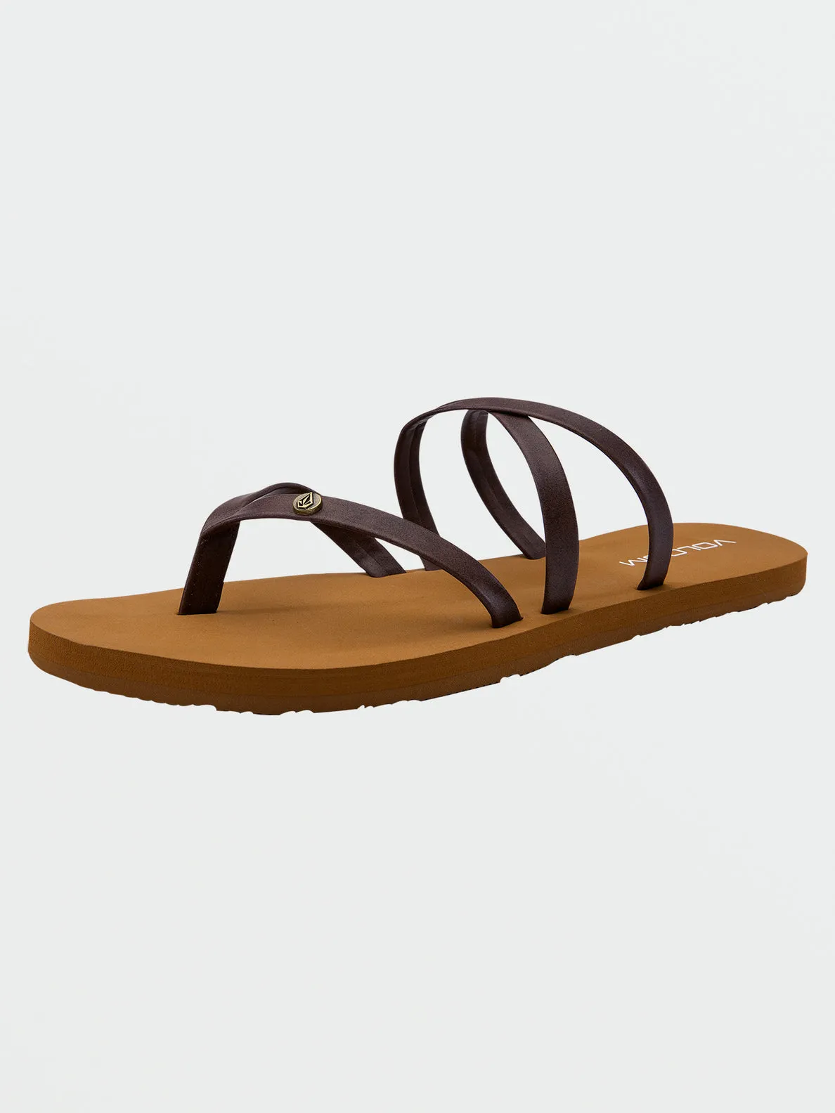 VOLCOM EASY BREEZY II WOMENS SANDAL - BROWN