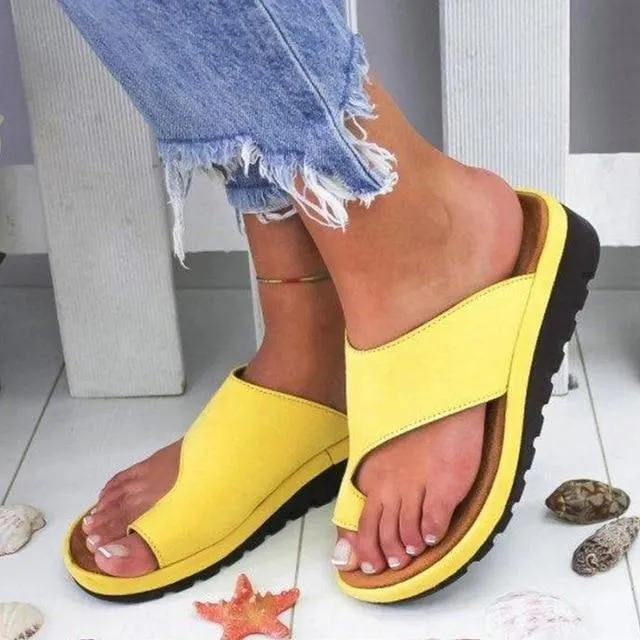 Women Bunion Correction Sandals Comfy Platform Shoes