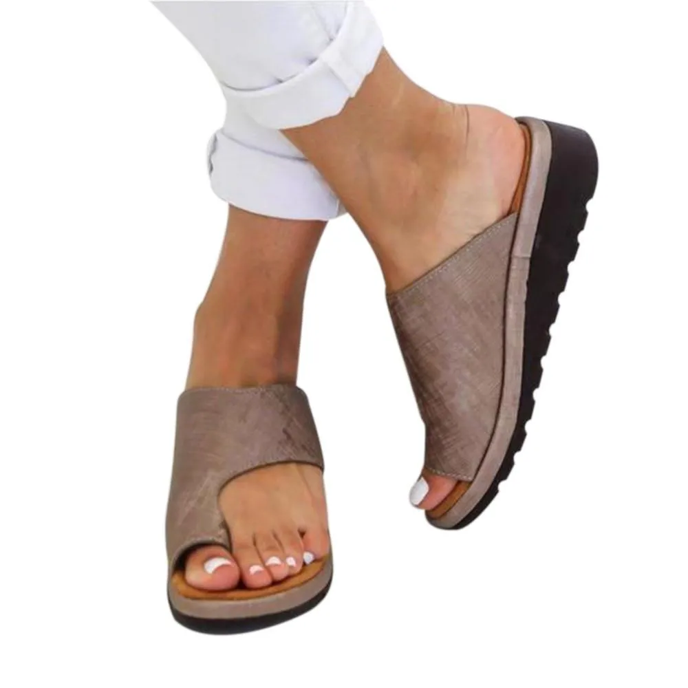 Women Bunion Correction Sandals Comfy Platform Shoes