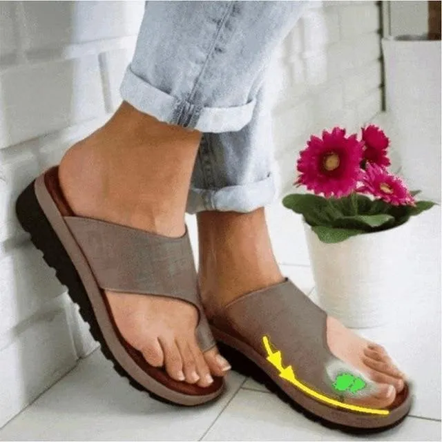 Women Bunion Correction Sandals Comfy Platform Shoes