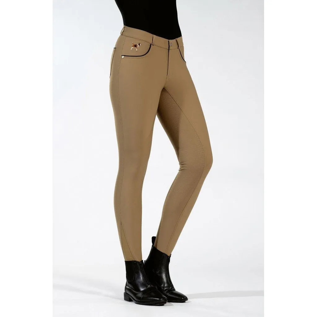 Women´s Riding Breeches Beagle with Full Silicone Seat